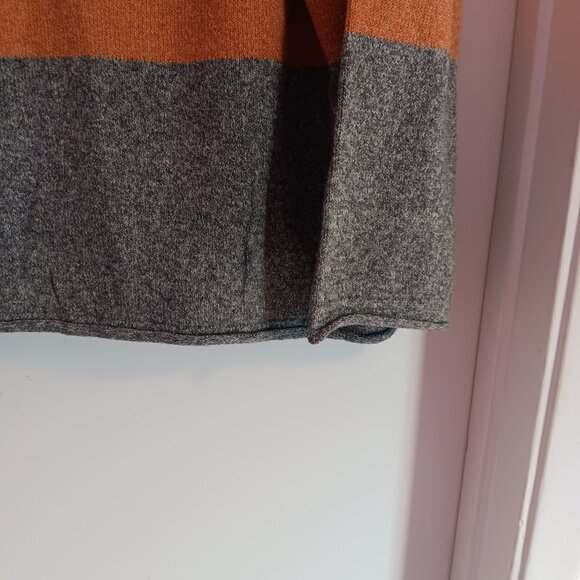 Pinque Women's Gina Crew Neck Fall Color Block Sweater XXL NWT - Picture 6 of 6